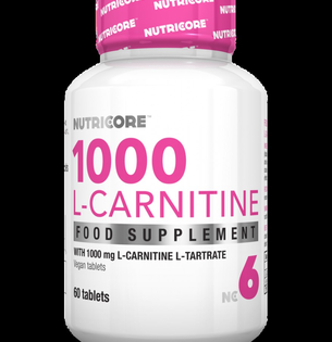 Nutricore 1000 L-Carnitine 60 caps