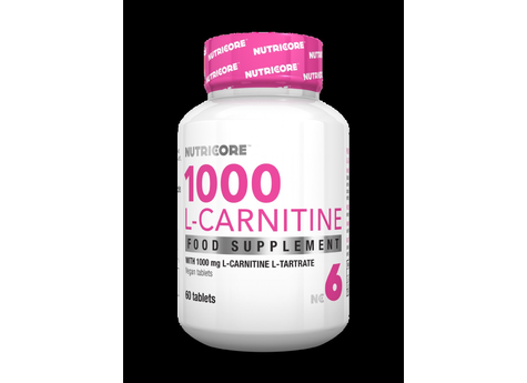 Nutricore 1000 L-Carnitine 60 caps