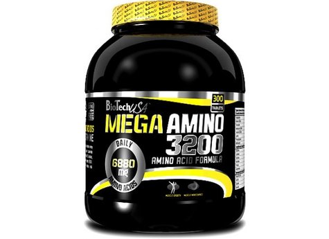 BioTech Mega Amino 3200, 300 tabs