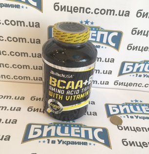 BioTech BCAA + B6 340 table