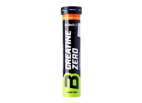 BiotechUSA Creatine Zero Effervescent 18 tabs (9 днів прийому)