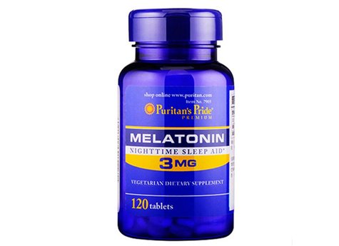 Puritans Pride Melatonin 3 mg 120 Tab