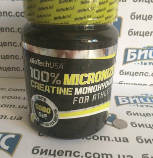 Micronized creatine monohydrate biotech 1000 грам 