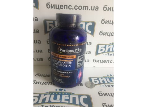 PURITAN'S PRIDE GLUCOSAMINE CHONDROITIN MSM DOUBLE STRENGTH 480